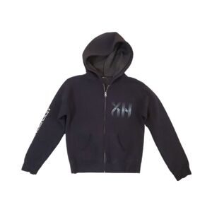 Crossfit Henderson Women's Black Zip‎ Up Hoodie Jacket Small